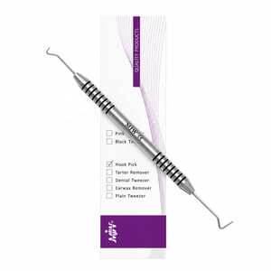 Explorador dental de doble punta de acero inoxidable 2A Pigtail Explorer, instrumento de examen y diagnóstico dental, certificado CE e ISO - Product Image 6