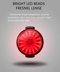 Étanche type-c rechargeable vélo arrière capteur intelligent vélo feu arrière aluminium LED phare <span class=keywords><strong>tige</strong></span> <span class=keywords><strong>de</strong></span> <span class=keywords><strong>selle</strong></span> montage alimenté par batterie - Product Image 4