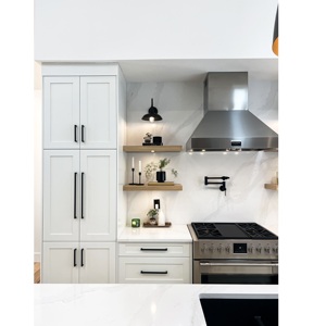 Meuble de cuisine de luxe sur mesure CANA haut de gamme, moderne et écologique, avec tiroirs à base de dalle, garantie usine de 3 ans - Product Image 6