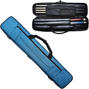 Nouvelle housse de queue de billard de haute qualité et grande capacité avec tissu durable, sac de snooker pour queues et fers, vente en gros, conception personnalisée, sac de queue OEM - Product Image 1