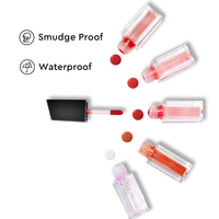 Gloss à lèvres haute brillance à marque privée, formule hydratante longue durée avec vitamine E, en forme liquide