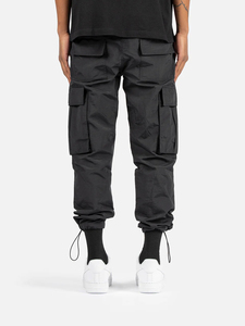 mens techwear pants with multiple pockets for daily storage needs men techwear pants with adjustable cuffs for better fit - Product Image 5