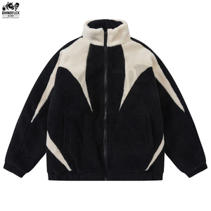 New Arrival Style Plus Size <b>Sherpa</b> <b>Jackets</b> High Quality Breathable <b>Jacket</b> For <b>Man</b> Front Logo <b>Sherpa</b> <b>Man</b> <b>Jackets</b> - Product Image 6