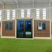 Conteneurs de maisons miniatures à vendre 20ft 40ft Maison conteneur pliable Maison préfabriquée pliable