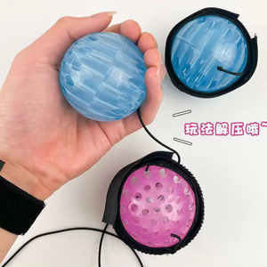 Novedad de 2025, bolas de muñeca iluminadas con cuerda elástica, muñequera intermitente, juguetes, Bola de retorno Led para cumpleaños, Halloween, Navidad - Product Image 2