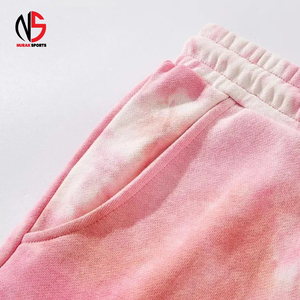 Shorts de course et de jogging pour hommes à séchage rapide, tie-dye, avec logo personnalisé, respirants et décontractés, collection NURAK 2026 – Vente chaude - Product Image 5