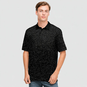 Camisetas Polo de 220 Gsm 100% Poliéster para Hombre, Camisetas Polo de Golf de Manga Corta Sublimadas Personalizadas para Hombre - Product Image 2