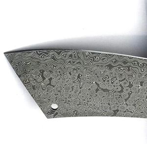 Couteau à découper en acier Damas de qualité supérieure, personnalisé, 89 couches, revêtement antiadhésif, compatible lave-vaisselle, manche en bois ambidextre, respectueux de l'environnement - Product Image 5
