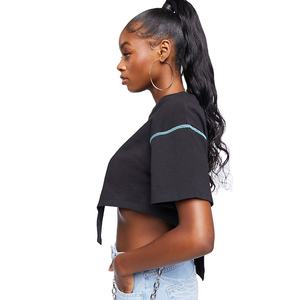 Diseña Tu Propia Camiseta Corta de Moda Urbana para Mujer, Top Corto de Alta Calidad 100% Algodón, Superventas - Product Image 3