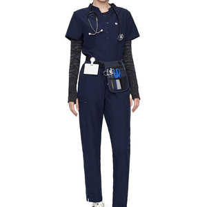 Fashionable Professional Workwear Set With Comfortable Relaxed Fit Women <b>Scrub</b> Suit Professional Fabric Women <b>Scrub</b> Suit - Product Image 1