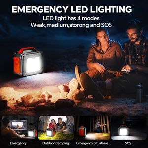Stazione di Alimentazione Portatile 300W con Pannello Solare 60W e Controller PWM, Batteria al Litio 80000mAh 296Wh, Generatore Solare per Campeggio - Product Image 6