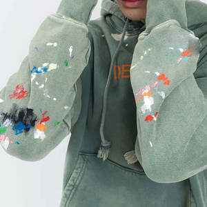 Nouvel Arrivage – Sweat à Capuche Homme Effet Délavé Acide – Meilleur Prix – Coton Mélangé – Style Tendance – Sweat à Capuche Effet Délavé Acide 2026 - Product Image 5