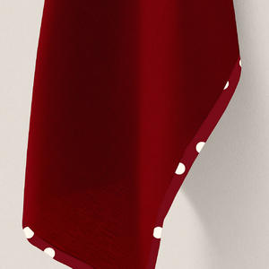 Paño de Cocina con Diseño de Puntos, Color Rojo, 100% Algodón, Paños de Cocina al por Mayor - Product Image 3