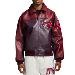Vestes Avirex pour hommes, style streetwear, doublure douce, vêtements d'extérieur décontractés chauds, tissu léger, élégant, confortable, hiver - Product Image 3