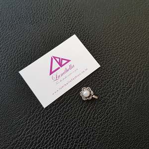 Titanium Nose Ring-ASTM F136 Certified Semi Precious Stone Studded German Silver Casual Piercing - Product Image 5