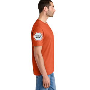 Camiseta Unisex Tri Blend de 4.2oz Ultra Suave con Estampado Personalizado, Color Heather, Corte Regular, Venta al Por Mayor - Product Image 4