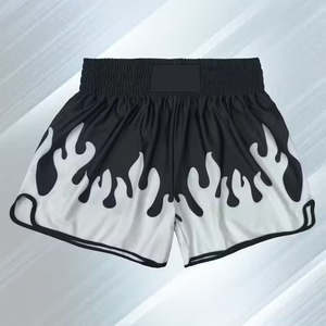 กางเกงมวยไทย กางเกงต่อสู้ MMA คิกบ็อกซิ่ง กางเกงกราปลิง อุปกรณ์ศิลปะการต่อสู้ กางเกงต่อสู้สำหรับผู้ชาย เสื้อผ้าผู้ชาย - Product Image 2