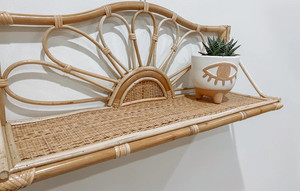 Estante de Pared Vertical de Ratán Escandinavo Moderno, Nuevo y Más Vendido, para Decoración de Interiores, Regalo de Aniversario, Hecho en Vietnam - Product Image 5