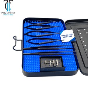 Juego de Instrumentos de Microcirugía Personalizados, Kit de Herramientas Quirúrgicas de Precisión Profesional, TARIQ CRAFTED INDUSTRIES - Product Image 3