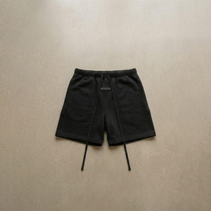 Pantalones Cortos Deportivos de Felpa 100% Algodón con Bordado Personalizado de Alta Calidad para Hombre, Estilo Moderno, Vintage e Informal - Product Image 3