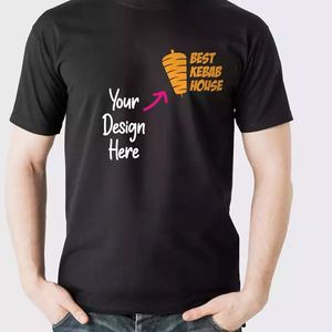 Camiseta Unisex de Algodón y Bambú 180 GSM – Transpirable e Informal – Impresión de Logotipo Personalizado, Fabricante OEM - Product Image 3