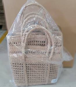 กระเป๋าปิกนิก กระเป๋าช้อปปิ้ง กระเป๋าใส่ของชำ กระเป๋าช้อปปิ้งแบบยั่งยืน อุปกรณ์ปิกนิกวันหยุดสุดสัปดาห์ กระเป๋าใส่ของชำ ผลิตในเวียดนาม - Product Image 4