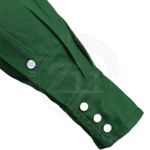 Proveedor Certificado ZUNEZI INTERNATIONAL ZI-8017 Camisa de Trabajo Ignífuga NFPA 2112 Algodón/Nailon Mecánico Soldadura Seguridad 300-500C - Product Image 4