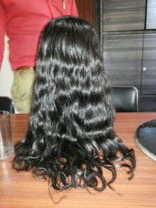 ¡Peluca de encaje 2025! Venta caliente... Cabello humano virgen puro... Extensiones de Cabello Micro Trama de Mano... Date prisa... Pelo con cutícula alineada - Product Image 3