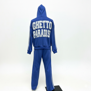 Chándal con cremallera para hombre, con logotipo bordado, estilo moderno, precio económico, calidad premium, cómodo y transpirable. - Product Image 2