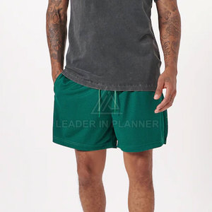 ออกแบบโลโก้ของคุณเอง กางเกงขาสั้นลำลองผู้ชาย ผ้าตาข่าย แห้งเร็ว ระบายอากาศได้ดี คุณภาพสูง ขายดี ราคาถูก - Product Image 2