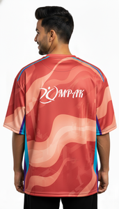 T-shirt Sublimation Oversize Urbain Quotidien pour Homme – Coupe Décontractée Tendance et Populaire - Product Image 2