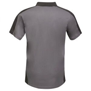 Tissu en polyester éponge de haute qualité, personnalisé, 220 grammes, formel pour chemise homme, respirant, manches courtes, vêtements de golf - Product Image 4
