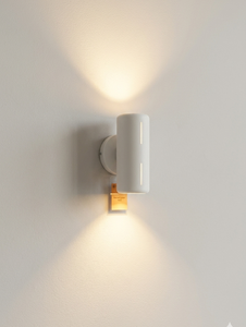 Lampe murale vintage en métal avec revêtement en poudre en forme de cylindre, LED 10W, étanche IP65, pour extérieur, Vietnam, Lumetal - Product Image 1