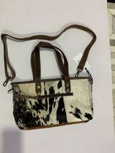 Bolso de Mano Tipo Clutch Vintage para Niñas, Hecho a Mano con Piel de Animales Naturales, Asa Resistente, Impermeable, Gran Capacidad, Correa para el Hombro - Product Image 4