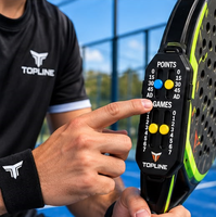 Compteur de points pour raquette de tennis et pagaie de pickleball, petit tableau de scores pour entraîneur de tennis