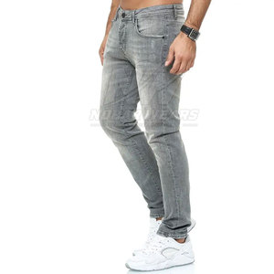 Jeans authentiques pour hommes, pantalons en coton durable, coupe classique, style de vie quotidien, jeans flexibles pour hommes - Product Image 5
