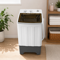Lave-linge semi-automatique à chargement par le haut, 13 kg, léger et portable, idéal pour les dortoirs (vente en gros)