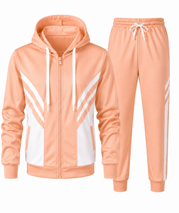 Ensembles de survêtements de football unisexes ajustés, respirants et confortables, avec lettrage, design haut de gamme, pour le printemps, vente en gros - Product Image 2