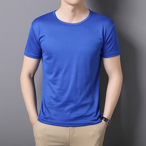 เสื้อยืดแห้งเร็วราคาโรงงานบังกลาเทศจีน เสื้อยืดตาข่ายโพลีเอสเตอร์ผู้ชาย เสื้อยืดผ้าไหมน้ำแข็ง เสื้อยืดระบายอากาศ เสื้อยืดซับเหงื่อ - Product Image 3