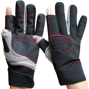 Guantes de Vela de Cuero Impermeables de Primera Calidad Diseñados para Máxima Comodidad, Agarre Superior y Aventuras de Vela Prolongadas - Product Image 6