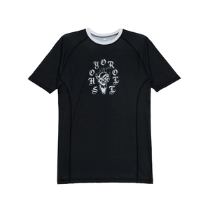 Chemise de compression à manches longues ou courtes pour vêtements d'arts martiaux Jiu Jitsu personnalisée en gros - Product Image 1