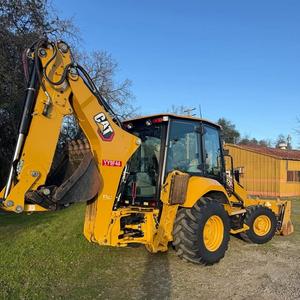 Chargeuse-pelleteuse sur chenilles Cat 420 XE à moteur diesel, machine de construction lourde, moteur PLC haute performance, prix usine, vente chaude - Product Image 4