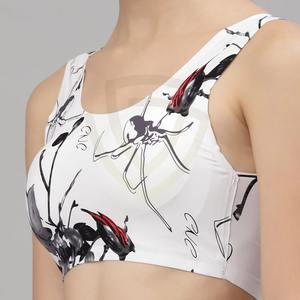 Sujetador Deportivo Transpirable de Diseño Superior para Mujer, Talla Grande, Estilo Simple, Ropa Deportiva Estampada para Yoga y Running - Product Image 5