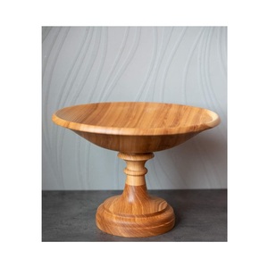 Présentoir sur Pied en Bois Fait Main, Écologique et Léger, pour Fruits, Snacks, Chocolats, Desserts – Élégant pour la Maison et la Table - Product Image 1