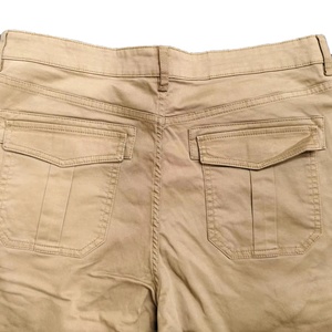Pantalones Cargo informales de lona ligeros para hombre con múltiples bolsillos Pantalones rectos de verano de talla grande de cintura media - Product Image 4