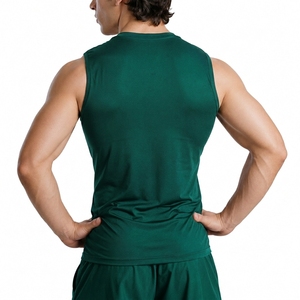 Camiseta Deportiva sin Mangas Personalizada para Hombre, de Secado Rápido, Ligera, para Entrenamiento, Running, Fitness, Gimnasio, Ropa Deportiva Activa - Product Image 6
