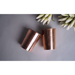 Vaso de Cobre de Lujo con Relieve Real - Vaso Reutilizable de Gran Capacidad, Portátil y a Prueba de Fugas, Ideal para Bodas, Fiestas y Uso Doméstico - Product Image 1