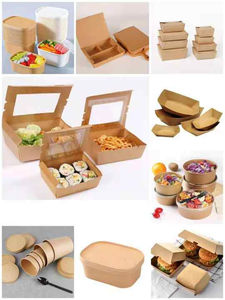 Caja de Papel Kraft para Alimentos con Logotipo Personalizado Premium, Cierre Magnético, Asa de Transporte, Laminación Mate, Embalaje Ecológico y Duradero - Product Image 1