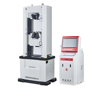 Máquina de Ensayo Universal Automática Controlada por Computadora para Compresión de Varillas de Acero, Servo Hidráulica JK WDW-100KN 50-300KN