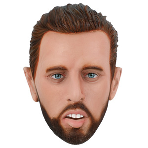 Masques réalistes de Messi, Ronaldo, Neymar, <span class=keywords><strong>Kylian</strong></span> Mbappé, masques en latex pour les fêtes, masques pour Halloween, masques pour jeux de rôle - Product Image 5